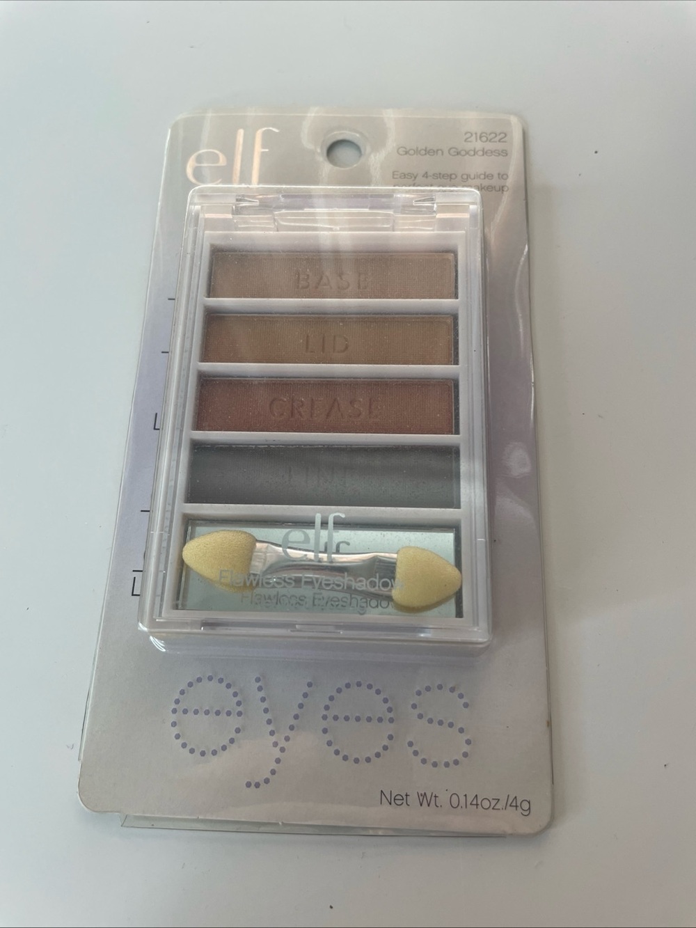 e.l.f. Golden Goddess Flawless Eyeshadow - 21622 - 4 Pan - Discontinued (New)